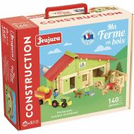 Pohyblivé figúrky Jeujura Wooden Farm 140 Kusy Playset