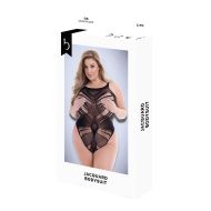 Trikot Baci Lingerie Čierna Queen size