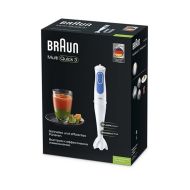 Mixér Braun MQ 3000 Smoothie Biela Biela/Modrá 700 W