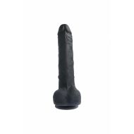 Realistické dildo Virgite R13 Čierna 20 cm