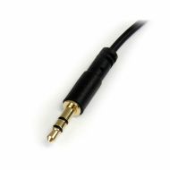 Kábel Audio Jack (3,5 mm) Startech MU6MMSRA Čierna 1.8 m