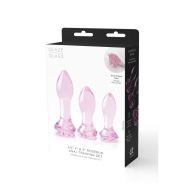 Análna zástrčka Dream Toys Glaze Ružová 3 Kusy