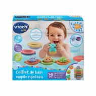 Vzdelávacie hračky Vtech Baby Coffret de Bain empilo rigo l´eu (FR)