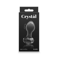 Análna zástrčka NS Novelties Crystal (by NSN) Čierna