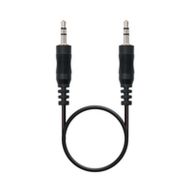 Kábel Audio Jack (3,5 mm) NANOCABLE 10.24.0120 20 cm