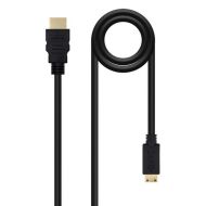 Kábel HDMI na Mini HDMI NANOCABLE 10.15.0902 1,8 m Čierna 1,8 m