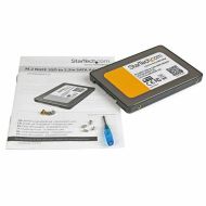 SATA adaptér Startech SAT2M2NGFF25 Čierna 2,5" SSD M.2 SATA III 2.5"