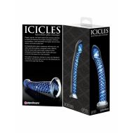 Dildo Pipedream Icicles Modrá