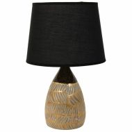 Stolná lampa Alexandra House Living Zlato Keramický 13 x 26 x 13 cm