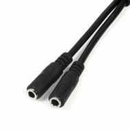 Adaptér Audio Jack Startech MUYHSMFF Čierna 0,2 m