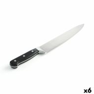 Nôž šéfkuchára Quid Professional Inox Chef Black Čierna Kov 25 cm (Pack 6x)