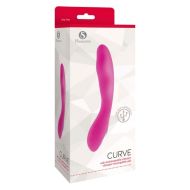 Vibrátor na stimuláciu bodu G S Pleasures Curve Ružová