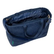 Taška Benetton Denim Modrá 40 x 31 x 17 cm