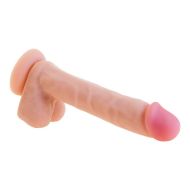 Realistické dildo S Pleasures Béžová Silikónové (19,5 cm)