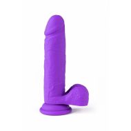 Realistický vibrátor Virgite Purpurová 16 cm