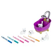 Playset Washimals Pets Crayola 74-7453 Vaňa 6 Kusy