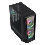 Micro Tower Case ATX / Mini ITX / ATX Aerocool ACCM-PB20033.11 RGB USB 3.0 Ø 20 cm Čierna