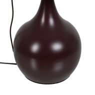 Stolná lampa Gaštanová Keramický 60 W 220-240 V 22 x 22 x 31,5 cm