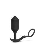 Análna zástrčka B-Vibe Vibrating Snug Čierna XL