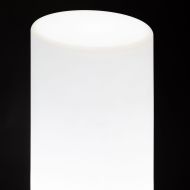 Stojaca lampa Yaiza Biela Polyetylén ABS 30 x 30 x 75 cm