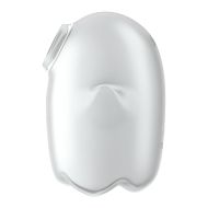 Sací stimulátor na klitoris Satisfyer Glowing Ghost Biela