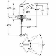 Zmiešavacia batéria Grohe 30358000