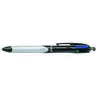 Pero na tekutý atrament Bic Cristal Stylus 4 farieb 0,4 mm (12 Kusy)