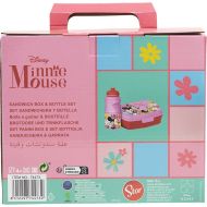 Miska so zabudovanou fľašou Minnie Mouse CZ11278 380 ml 17 cm Plastické