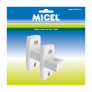 Držiak markízy Micel TLD02 Biela 4,4 x 3,82 x 8,6 cm Stena 2 Kusy