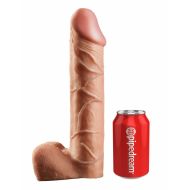 Pripínacie dildo Pipedream King Cock