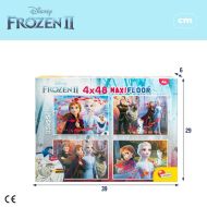 Detské puzzle Frozen Obojstranný 4 v 1 48 Kusy 35 x 1,5 x 25 cm (6 kusov)