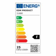 LED Trubica EDM 31680 A F 25 W 2000 Lm (6400 K)