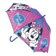 Automatický dáždnik Minnie Mouse Lucky Modrá Ružová (Ø 84 cm)