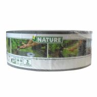 Záhradná stena Nature Sivá Polyetylén 7,5 cm x 10 m