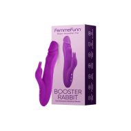 Vibrátor pre dvojicu Dual Stimulation FemmeFunn Booster Rabbit Purpurová