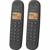 Pevná linka Logicom DECT ILOA 255T DUO Čierna