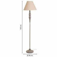 Stojaca lampa Alexandra House Living Biela Sivá 220-240 V 38 x 150 x 38 cm