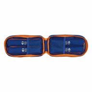 Ruksak PLUMIER Valencia Basket M847 Modrá Oranžová 12 x 23 x 5 cm