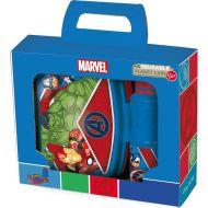 Miska so zabudovanou fľašou The Avengers CZ11275 380 ml 17 cm Plastické