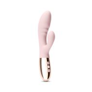 Vibrátor pre dvojicu Dual Stimulation Le Wand Blend Rose Gold Zlatá Ružové zlato