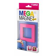 Magnet Novus MEGA Magnet SQUARE XL Ružová Hranatý 7,5 x 7,5 cm