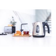 Kanvica EDM 07656 Kettle Čierna Nerezová oceľ 2200 W 1,7 L