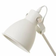 Flexo/Stolná lampa Biela Kov 25 W 27 x 16 x 52 cm