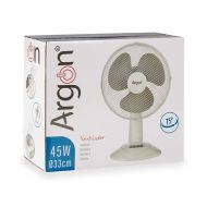 Stolový ventilátor 45 W Biela