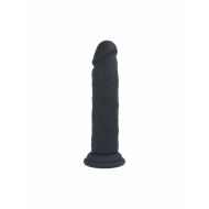 Realistické dildo Virgite R15 Čierna 16,5 cm