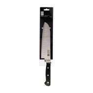 Santoku nôž Quid Professional Inox Chef Black Čierna Kov (Pack 6x)