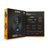 Herná myš s LED diódou Krom Keos 6400 dpi RGB