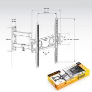 Držiak na televíziu Axil AC0592E 26"-60" 30 Kg 60" 26" 30 Kg