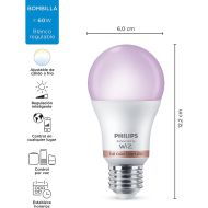 Smart Žiarovka Philips Wiz Full Colors F 8,5 W E27 806 lm (2200-6500 K)