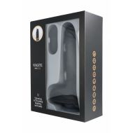 Realistické dildo Virgite R13 Čierna 20 cm